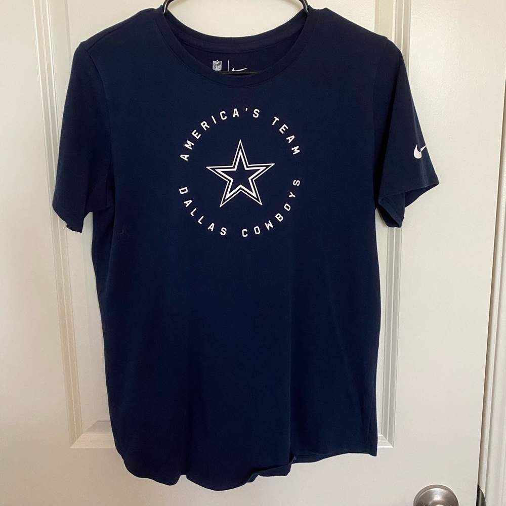 blue cowboys tee from Nike
